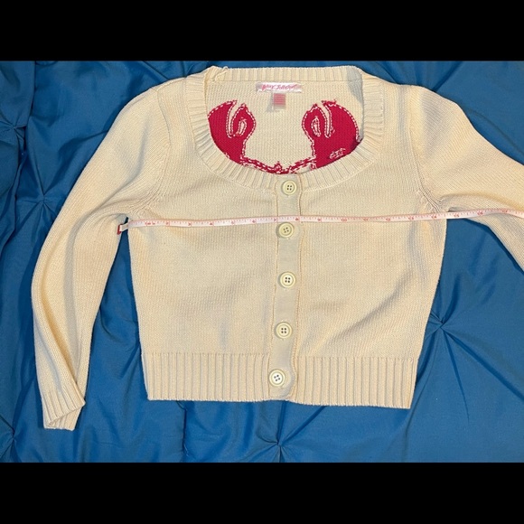 VTG RARE Lobster Betsey Johnson Sweater - Picture 7 of 14